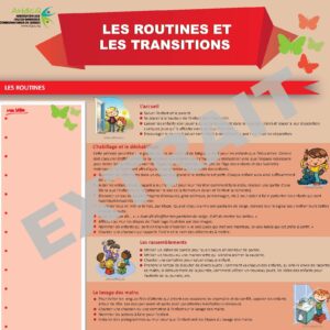 Affiche routines et transitions – part1